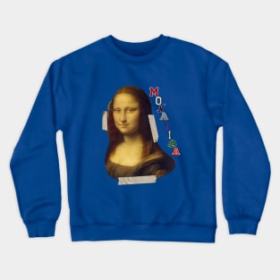Monalisa Parody Crewneck Sweatshirt